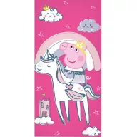   Purcelușa Peppa Unicorn prosop de baie, prosop de plajă 70x140cm