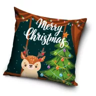 Crăciun Cute Reindeer husă pernă 40x40 cm