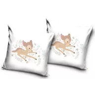 Disney Bambi husă de pernă velur 40x40 cm