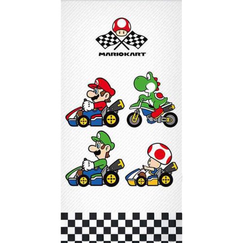 Super Mario Grand Prix prosop de baie, prosop de plajă 70x140cm