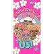 LOL Surprise Flowers prosop de baie, prosop de plajă 70x140cm