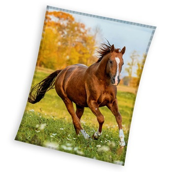 Cal Gallop pătură polar coral fleece 150x200cm