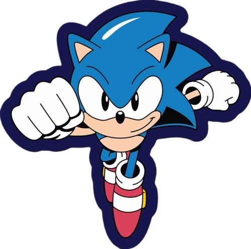 Sonic Ariciul Run pernă decorativă 40x40 cm Catifea