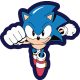 Sonic Ariciul Run pernă decorativă 40x40 cm Catifea