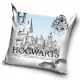 Harry Potter White Hogwarts husă de pernă decorativă 40x40 cm Velur