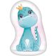 Dinozaur Crown pernă de formă, pernă decorativă 40x27 cm