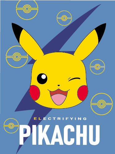 Pokémon Electrifying pătură coral fleece 150x200cm