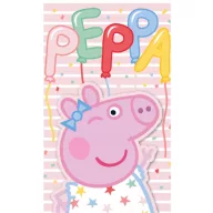   Purcelușa Peppa Party prosop de mână, prosop de față, prosop 30x50 cm