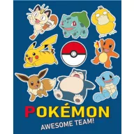 Pokémon Awesome Team pătură coral fleece 130x160cm