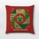 Minecraft Creeper Holiday Husă de pernă decorativă de Crăciun 40x40 cm Catifea