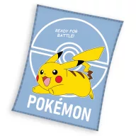   Pokémon Ready for Battle plapumă din flanel polar 110x140cm