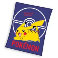   Pokémon Ready for Battle Dark pătură fleece din flanel 110x140cm