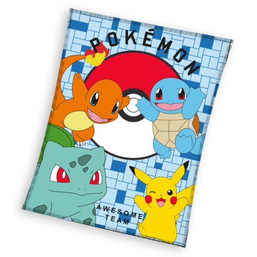 Pokémon Awesome pătură polar flanel 130x160cm