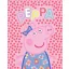 Purcelușa Peppa Dots pătură din flanel fleece 130x160cm