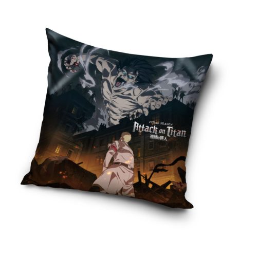 Attack on Titan Final husă pernă 40x40 cm catifea