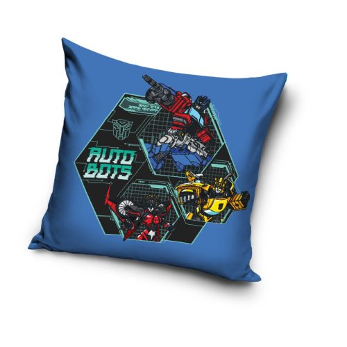 Transformers Autobots Blue husă pernă decorativă 40x40 cm Velur