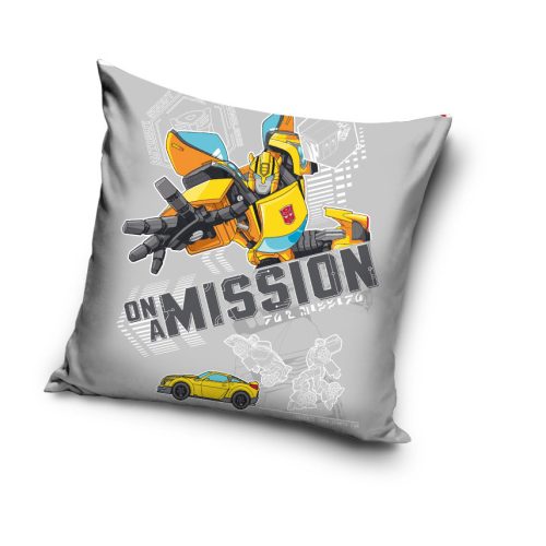 Transformers Mission husă pernă velvet 40x40 cm