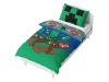 Minecraft Creeper Explode set de lenjerie de pat 140×200cm, 80×80 cm