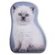 Pisică pernă formă, pernă decorativă 33x36 cm