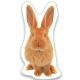 Iepure Pernă decorativă în formă de S 22*36 cm
