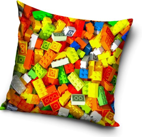 Bricks, Lego pernă cu model, pernă decorativă 40x40 cm