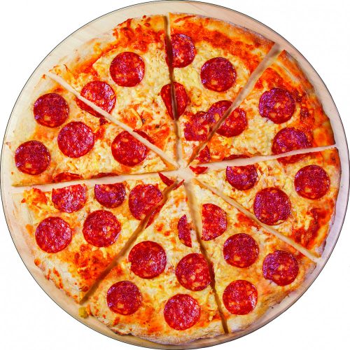 Pizza pernă formă, pernă decorativă 38*38 cm