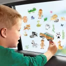 Animale Wildlife set autocolante pentru fereastră