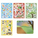 Animale Wildlife set autocolante pentru fereastră
