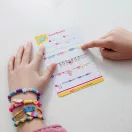 Colorat Totum Set Kawaii pentru Fabricat Brățări
