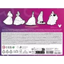 Prințesele Disney Fairytale autocolante pentru artă scratch set de 5