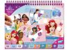 Prințesele Disney Sprinkle Party Set de autocolante puzzle și de colorat