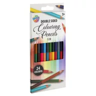 Colorat Moxy Set de creioane cu două capete, 12 bucăți