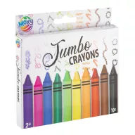 Colorat Moxy Creioane cerate Jumbo, set de 10