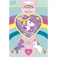 Unicorn Flower set de autocolante 4 coli
