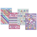 Unicorn Flower set de autocolante 4 coli