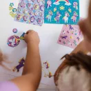Unicorn Super set de autocolante cu joc