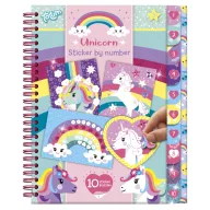 Unicorn Totum set creativ cu autocolante