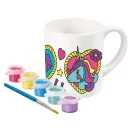 Unicorn Heart cană din porțelan vopsibilă 235 ml în cutie cadou