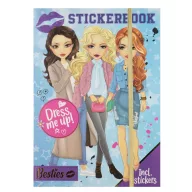 Colorat Besties Set de joacă de îmbrăcat cu autocolante