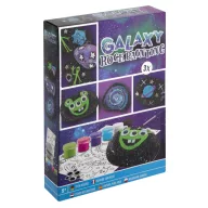   Spațiu Galaxy Set de pictură pe pietricele colorate cu autocolante