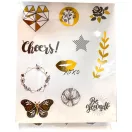 Colorat Black&Gold set de autocolante 3 coli