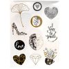 Colorat Black&Gold set de autocolante 3 coli