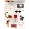 Colorat Travel set de autocolante 3 coli