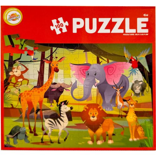 Animale Jungle puzzle de 100 de piese