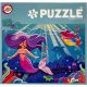 Sirenă Deep Sea puzzle cu 100 de piese