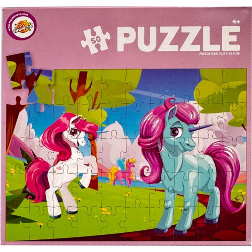 Unicorn Stroll puzzle cu 50 de piese