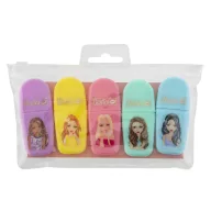   Colorat Besties Set mini evidențiatoare pentru fete cu 5 piese în cutie