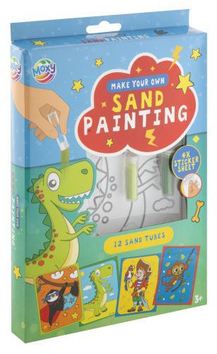 Colorat Moxy Set creativ pentru băieți cu nisip