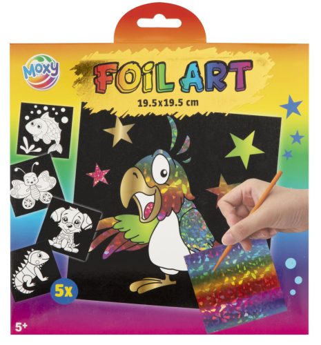 Animale Moxy set de creare imagini cu folie