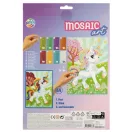 Unicorn Fun Set creativ mozaic din spumă cu sclipici